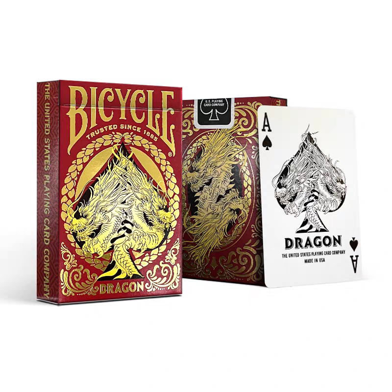 Bicycle Eastern Dragon - Red