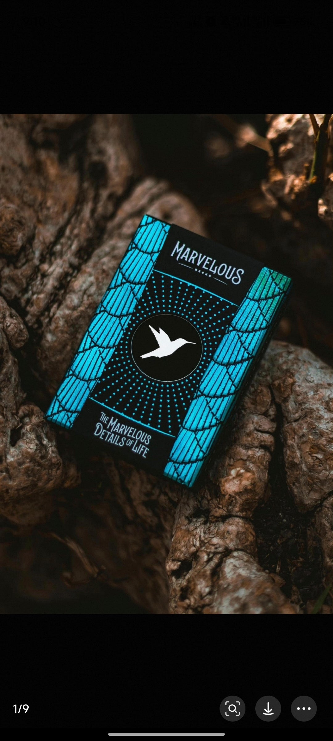 Hummingbird Marvelous Playing Card （Blue Edition Standard）