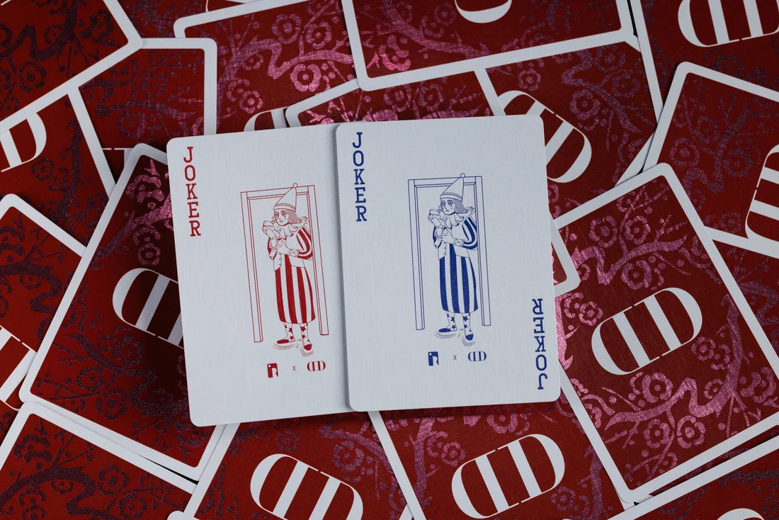 Smoke and Mirrors Playing Cards - Mirror Flower