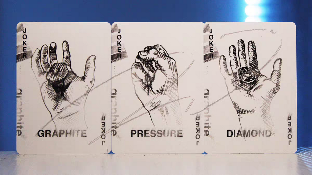 Carbon Playing Cards (Graphite Edition)