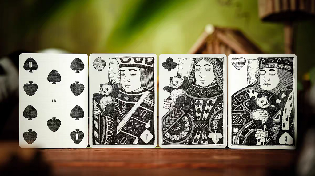 Panda Playing Cards
