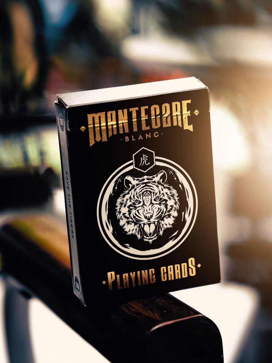 White Tiger Playing Cards