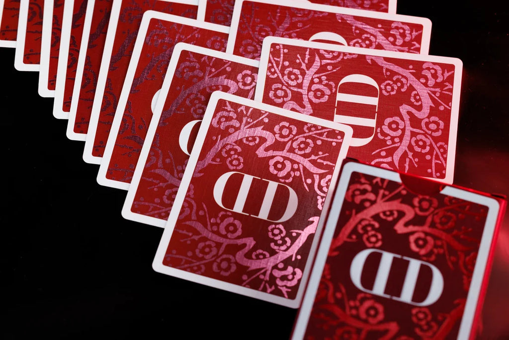 Smoke and Mirrors Playing Cards - Mirror Flower