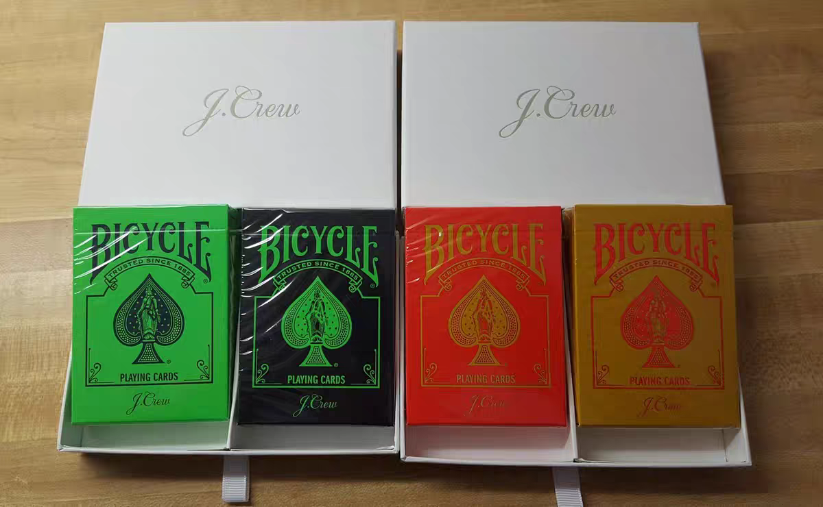 Bicycle J Crew Set