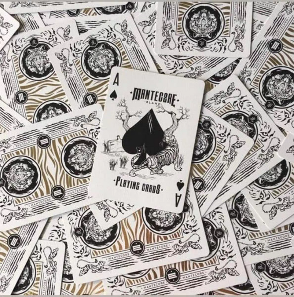 White Tiger Playing Cards