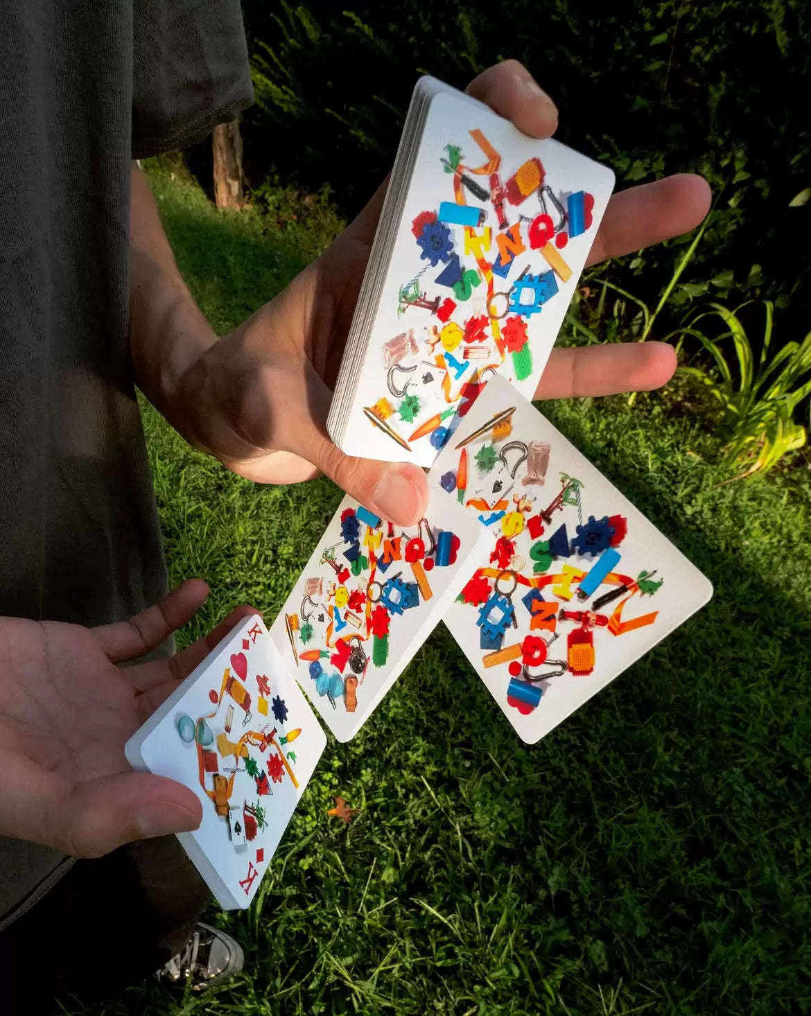 Missing Found Playing Card