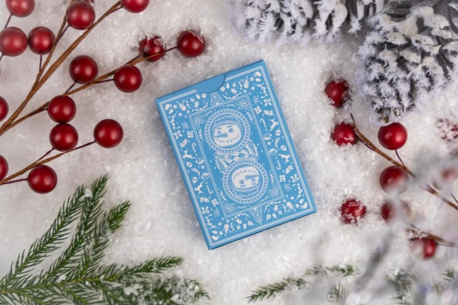 Snowman Playing Cards By Good Pals