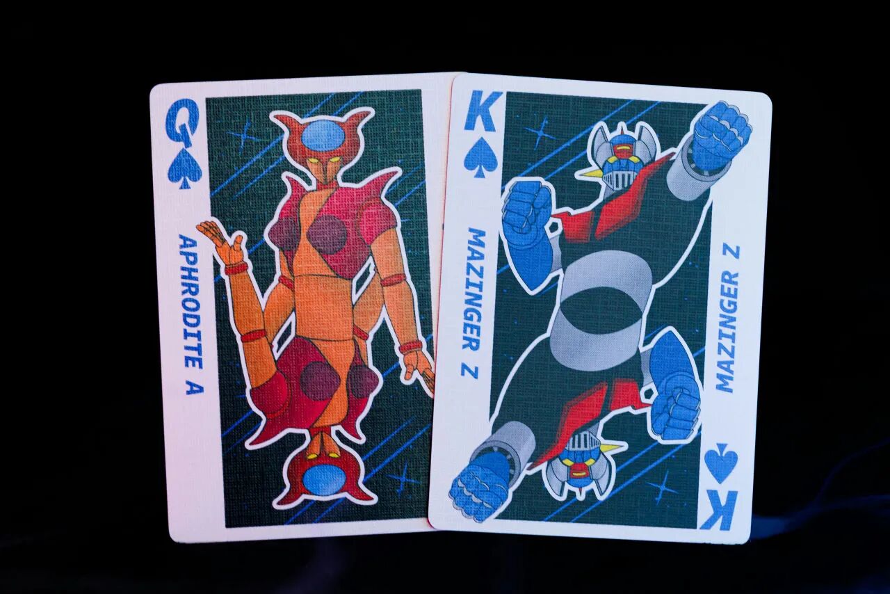 Mazinger Z Playing Cards
