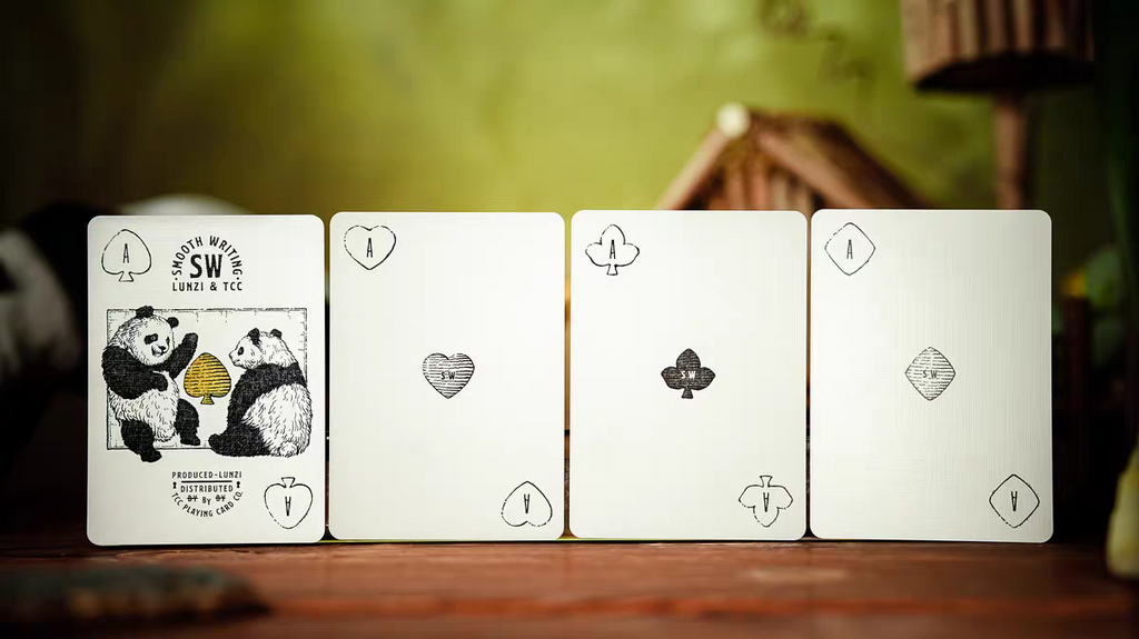 Panda Playing Cards