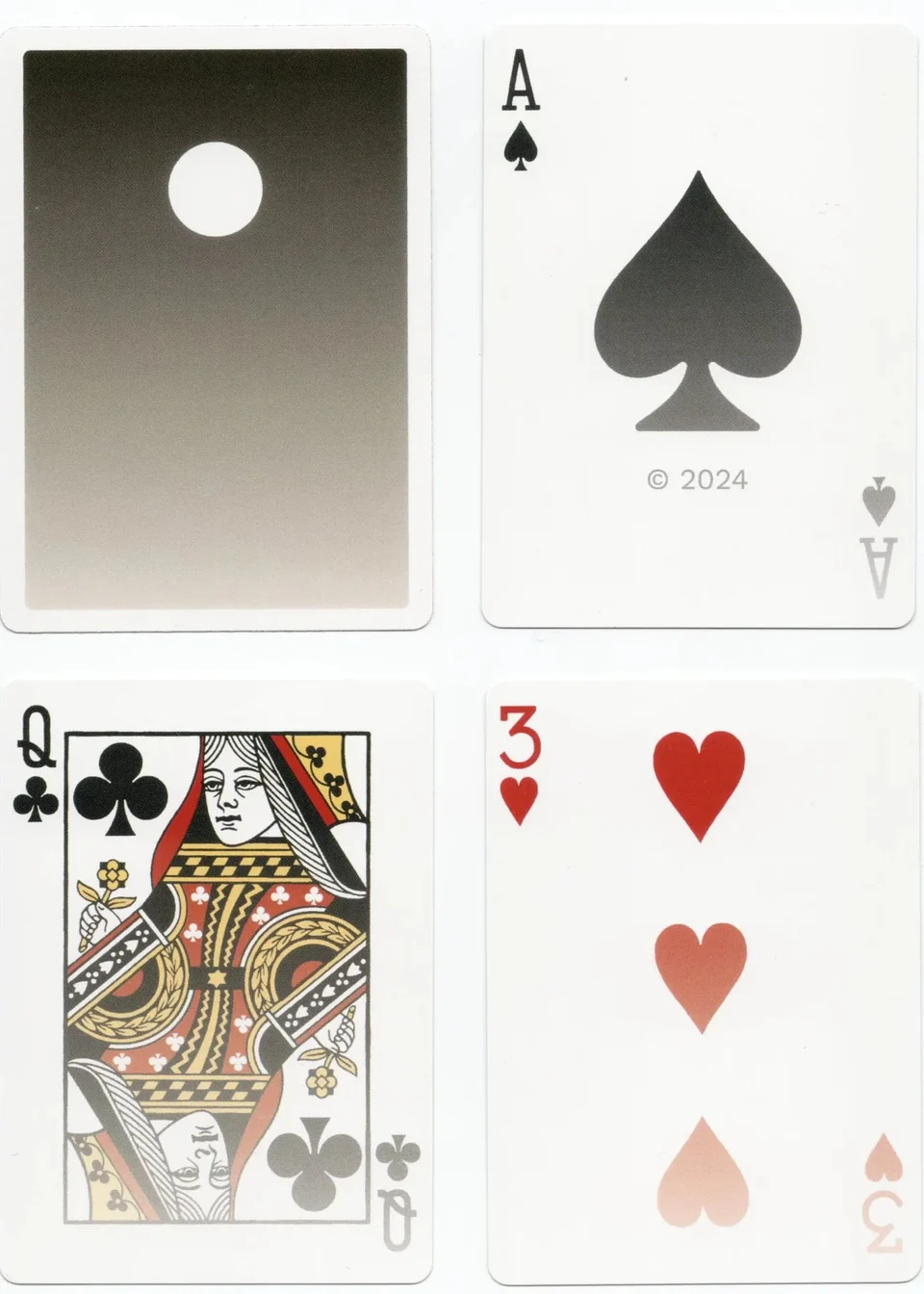 ANYONE GRADIENT DOT PLAYING CARDS