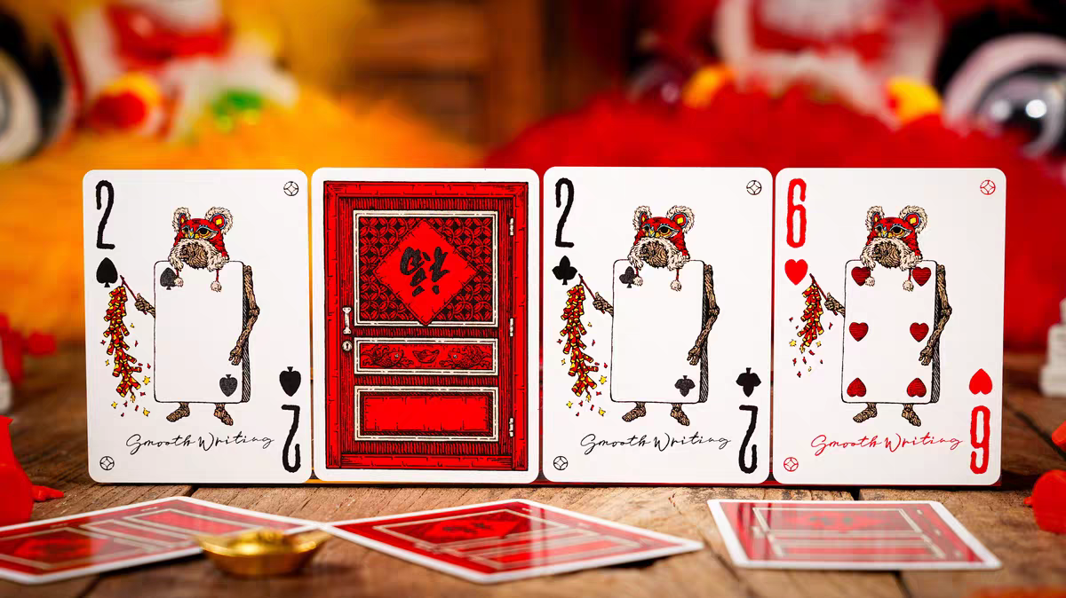 Fu Door Playing Cards