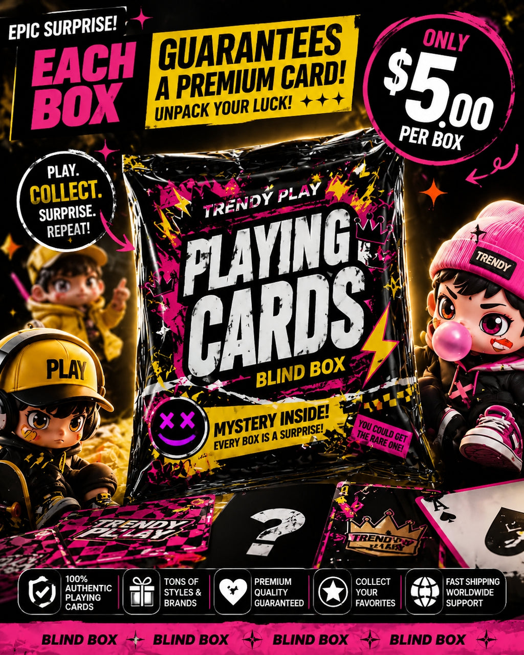 Blind Card Box No. 1