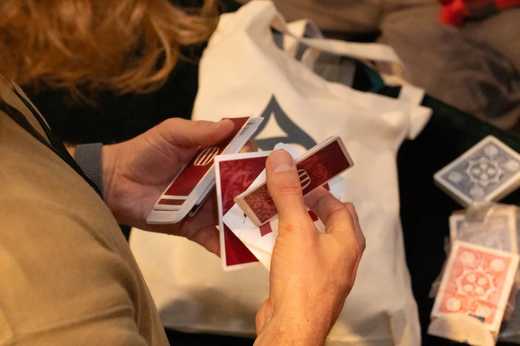 Smoke and Mirrors Playing Cards - Mirror Flower