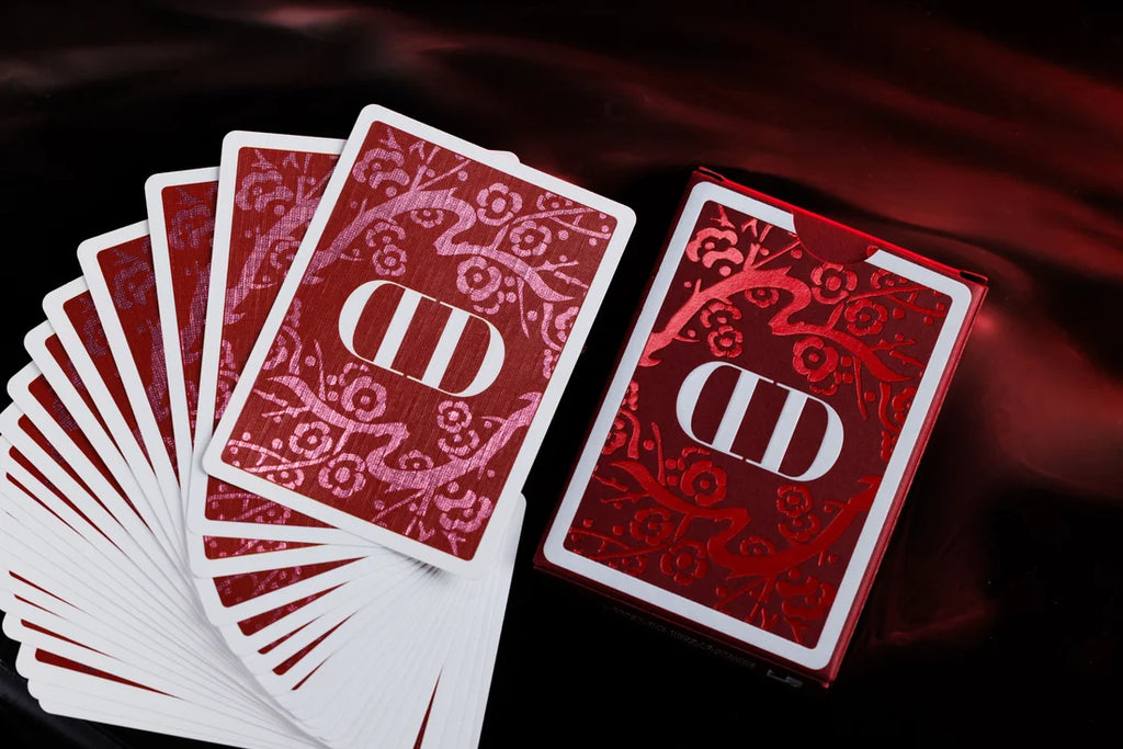 Smoke and Mirrors Playing Cards - Mirror Flower