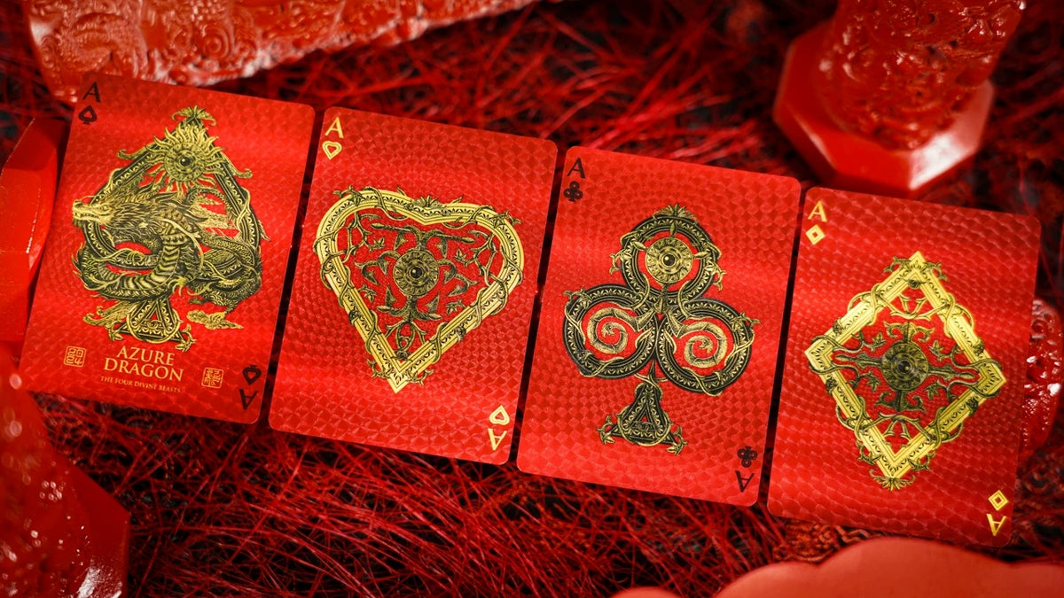 Azure Dragon Chinese Red Edition By Ark