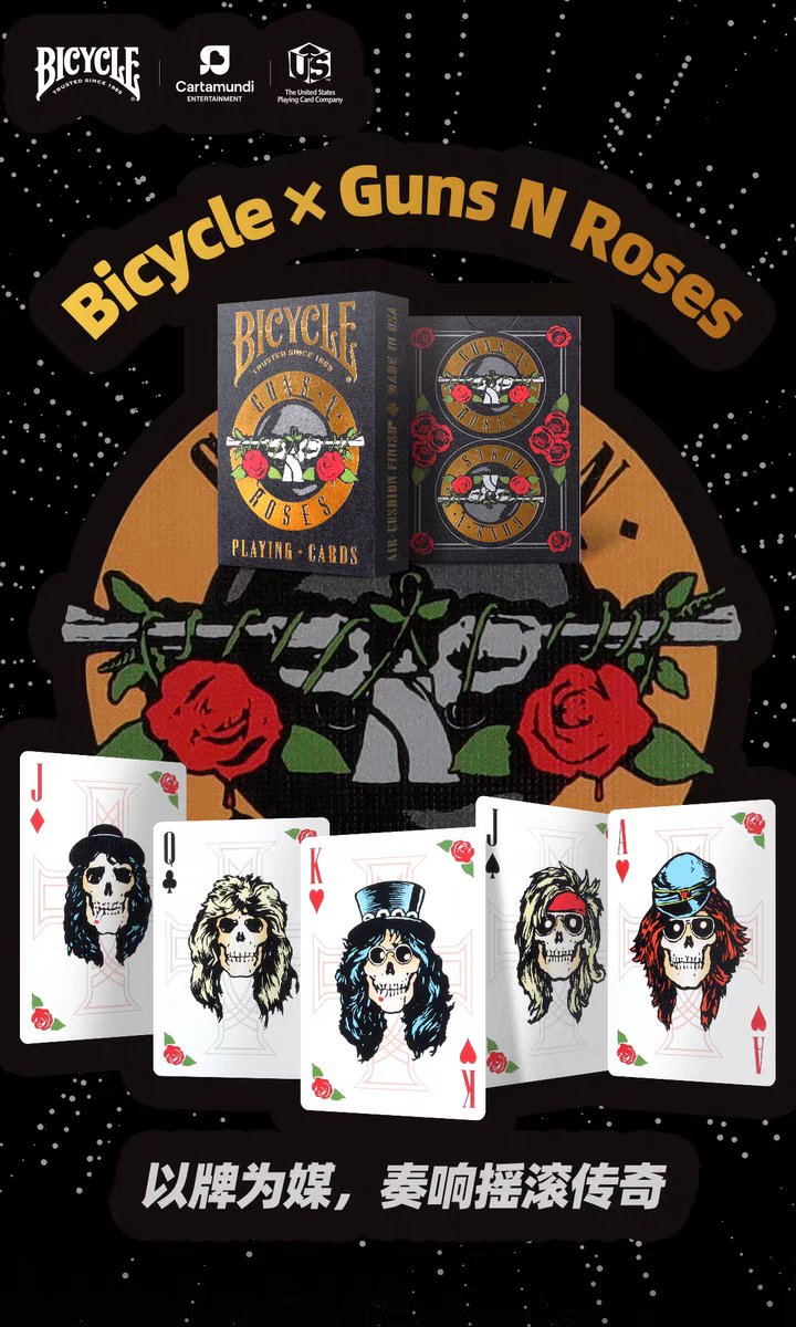 Bicycle Disney - Guns & Roses