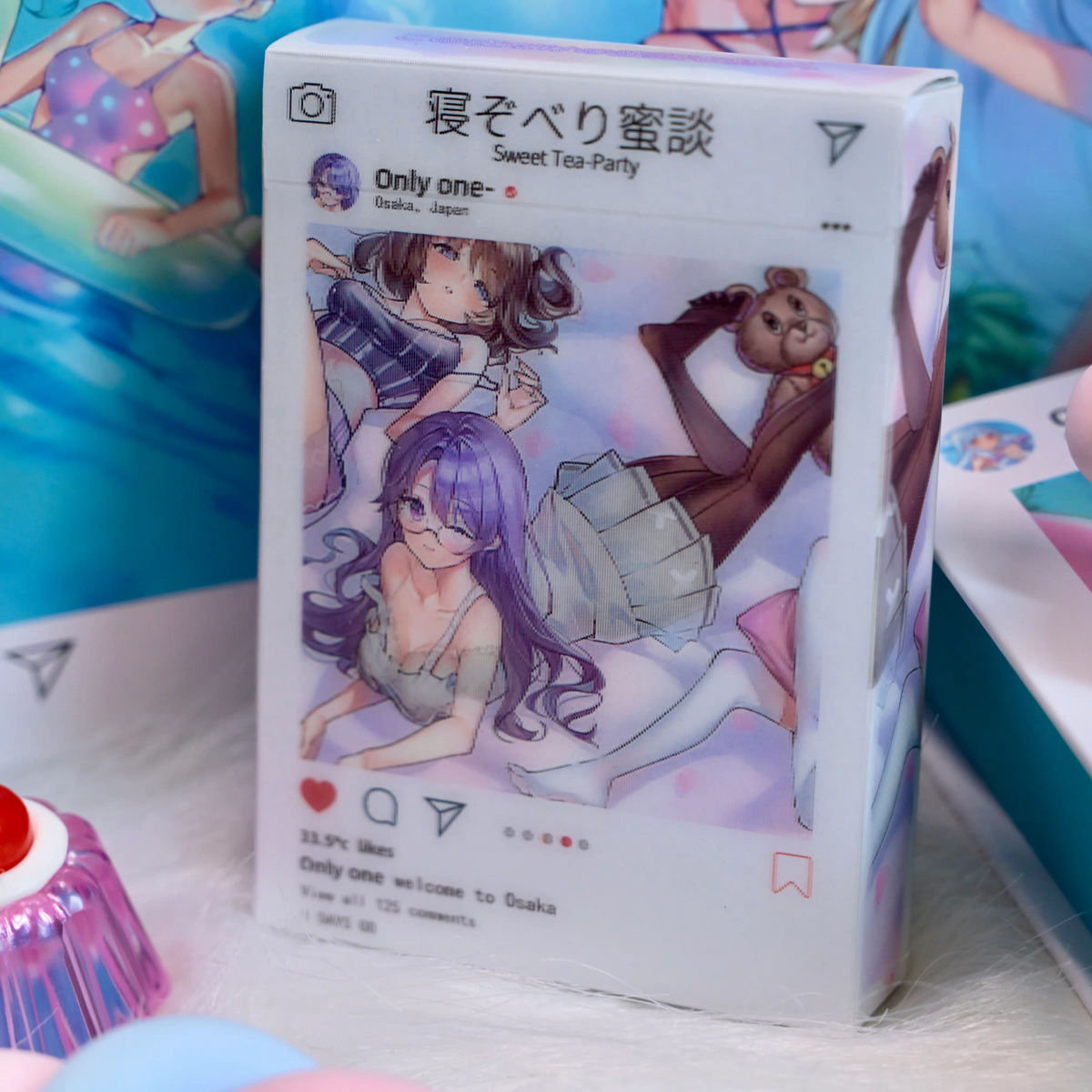 Sweet Tea-Party Playing Cards（ Lenticular Motion Effect Edition）