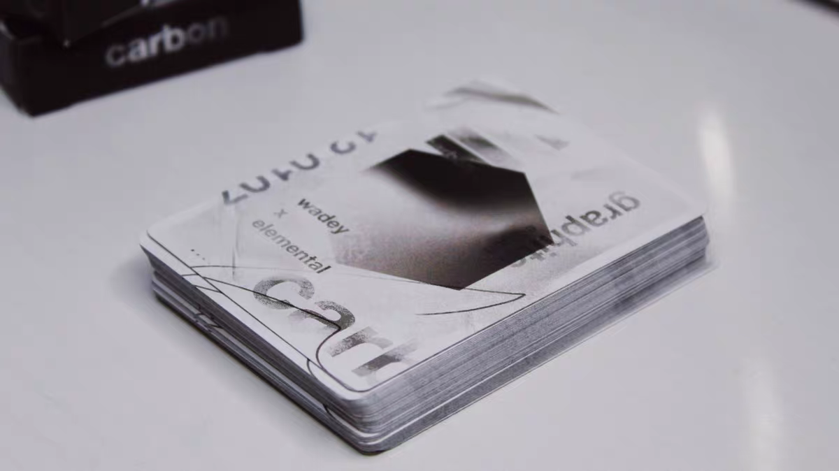 Carbon Playing Cards (Graphite Edition)