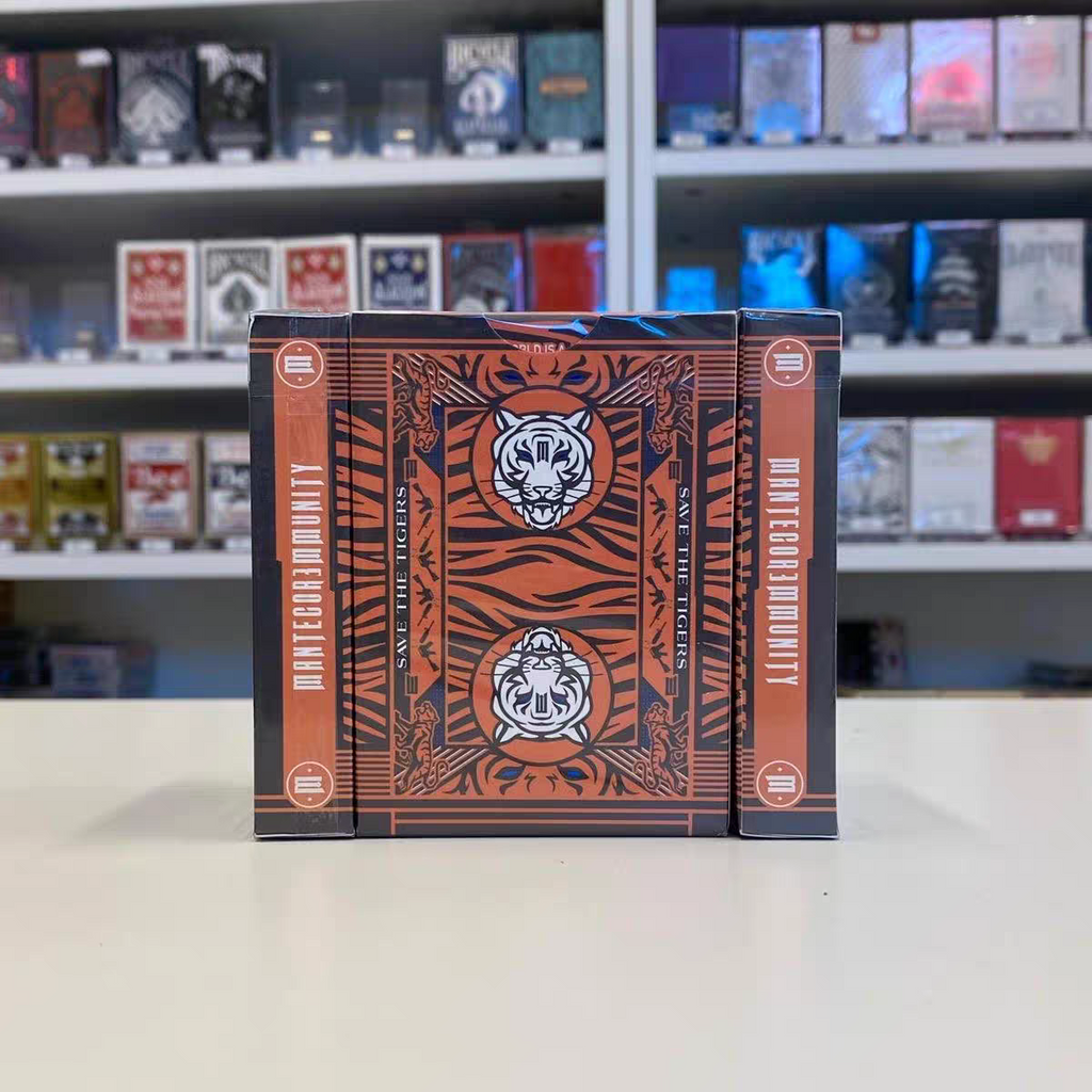 White Tiger Playing Cards