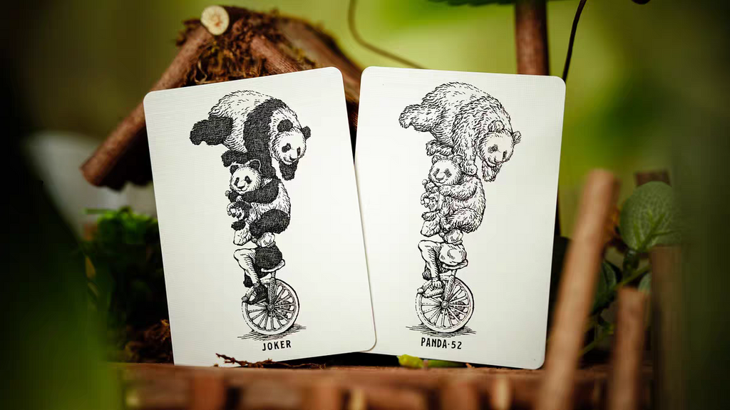 Panda Playing Cards