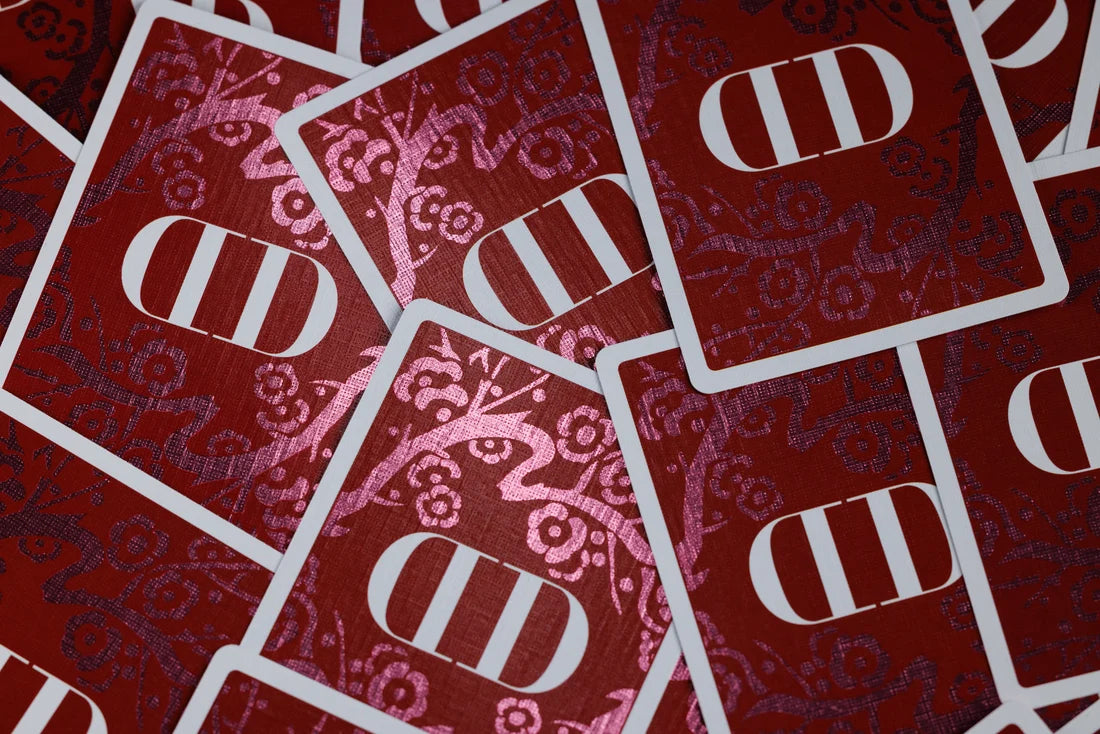 Smoke and Mirrors Playing Cards - Mirror Flower