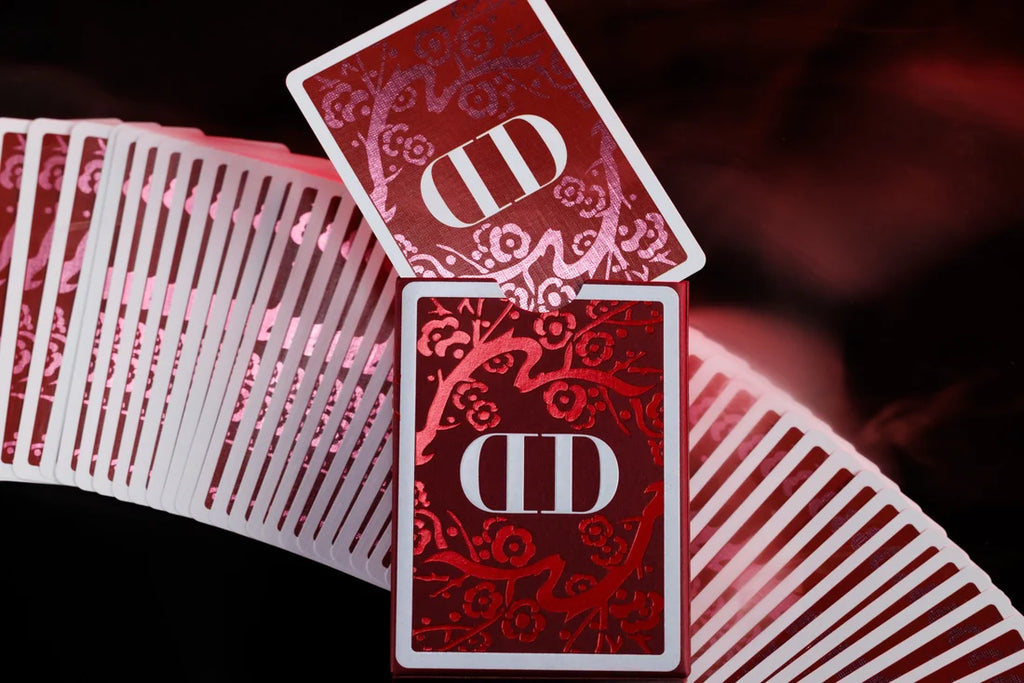 Smoke and Mirrors Playing Cards - Mirror Flower