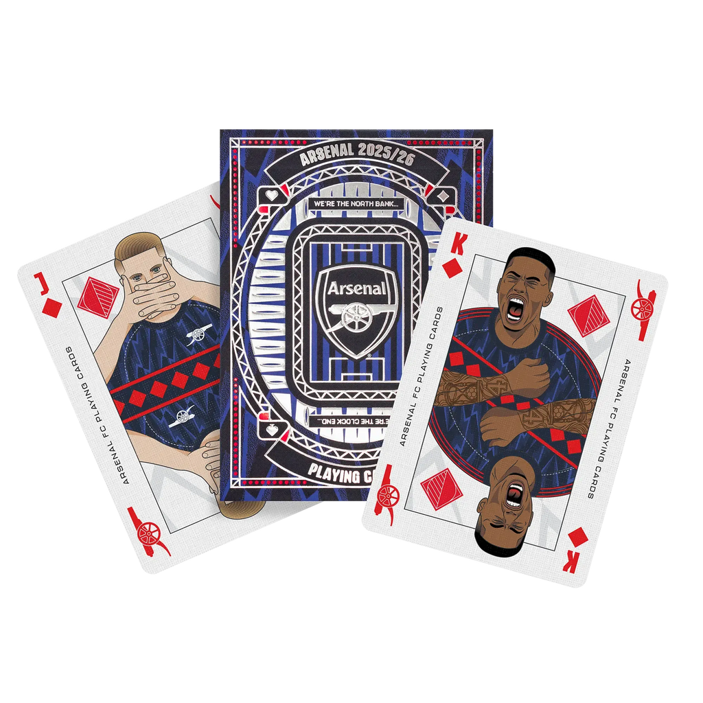 Arsenal 2025/26 Premier League Champion Limited Playing Cards