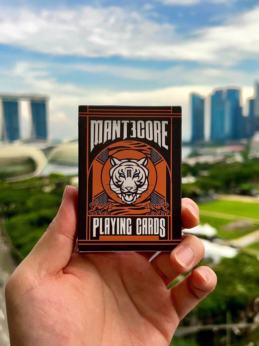 White Tiger Playing Cards