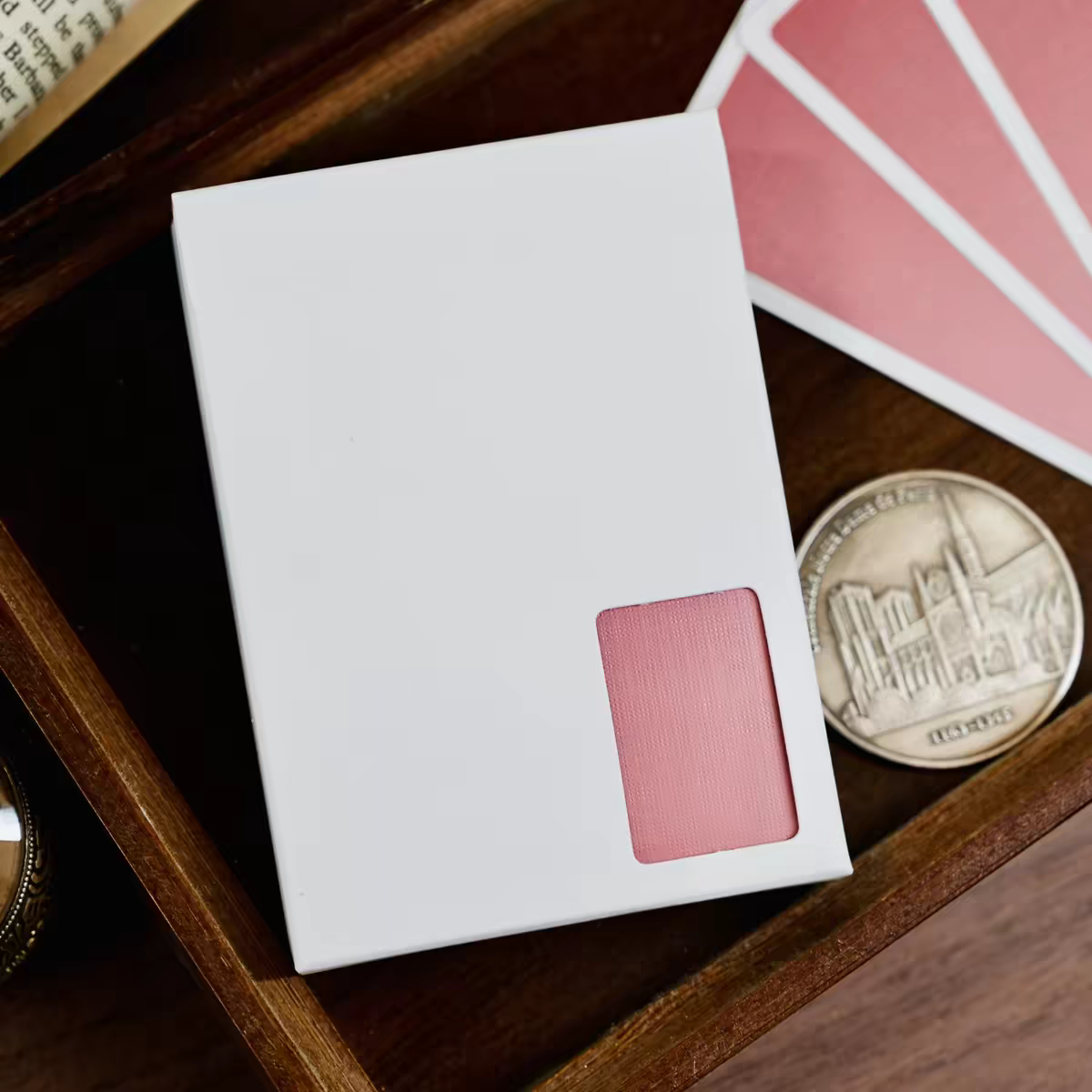 Pure White Card（Metallic ink）