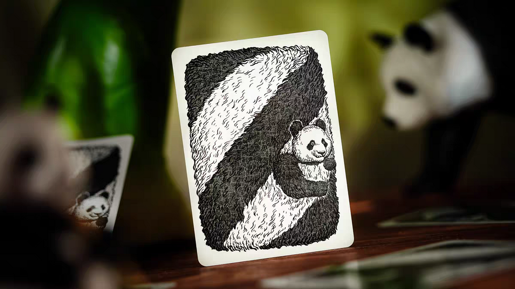 Panda Playing Cards