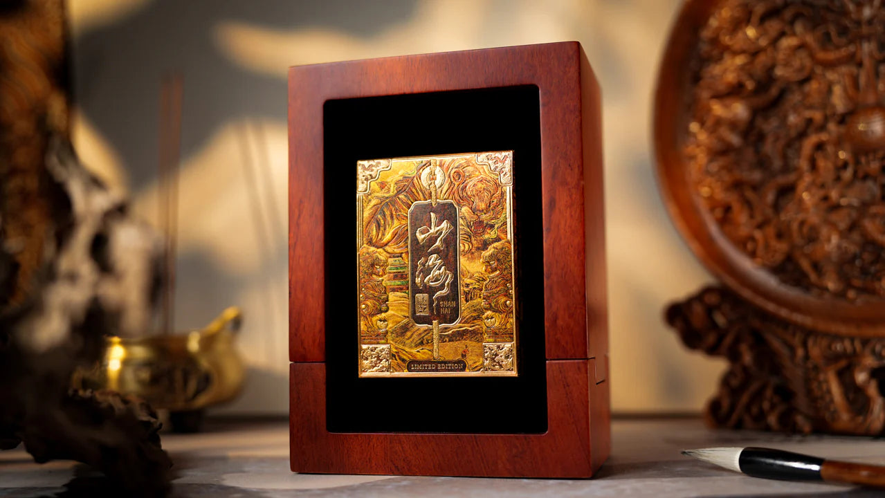 Shanhai V2 Playing Cards by ARK - Collection Rosewood Box Set