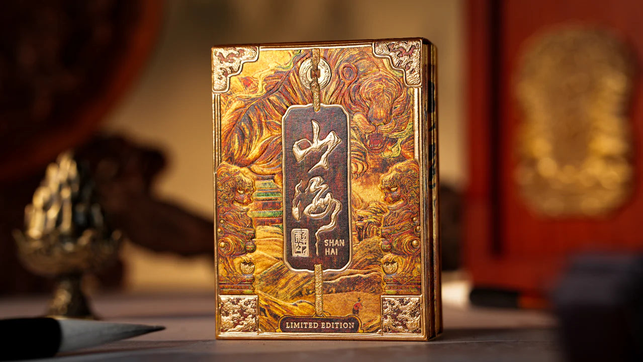 Shanhai V2 Playing Cards by ARK - Collection Rosewood Box Set