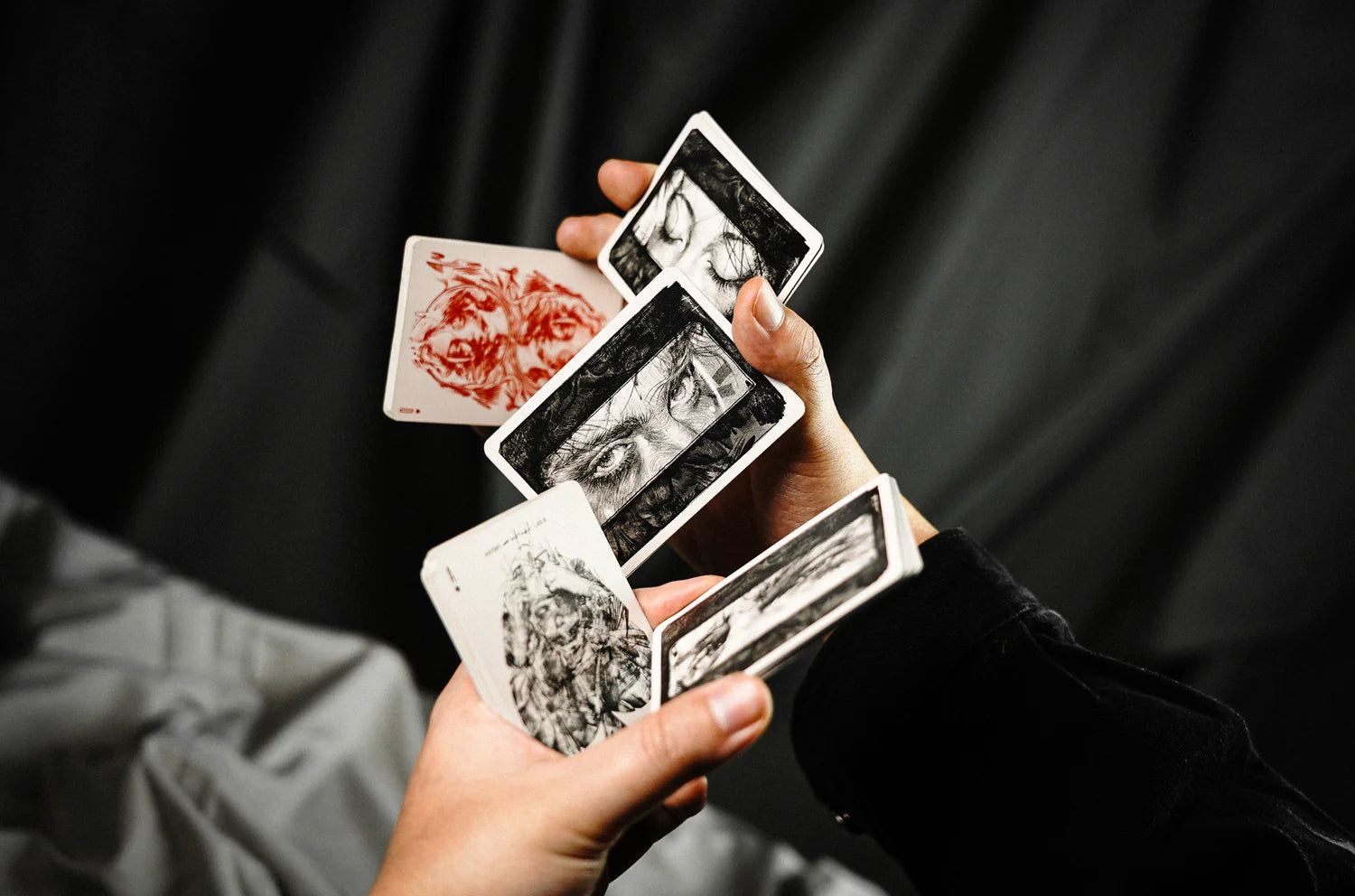 Silent Focus Playing Cards by Alpha