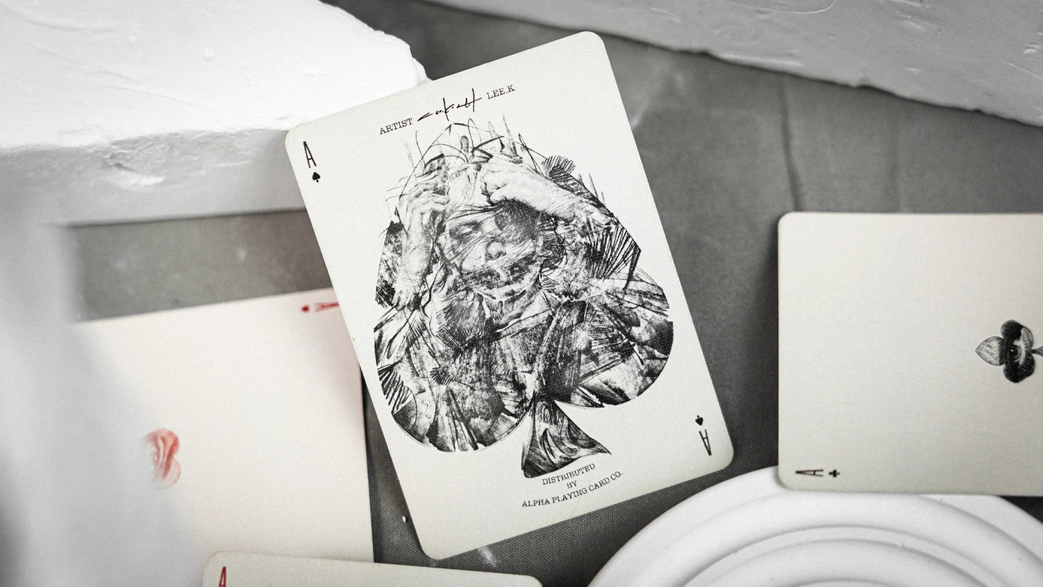 Silent Focus Playing Cards by Alpha