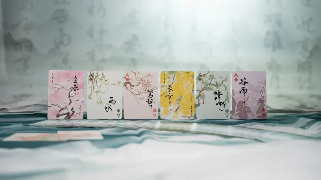 24 Solar Terms Four Seasons Playing Cards