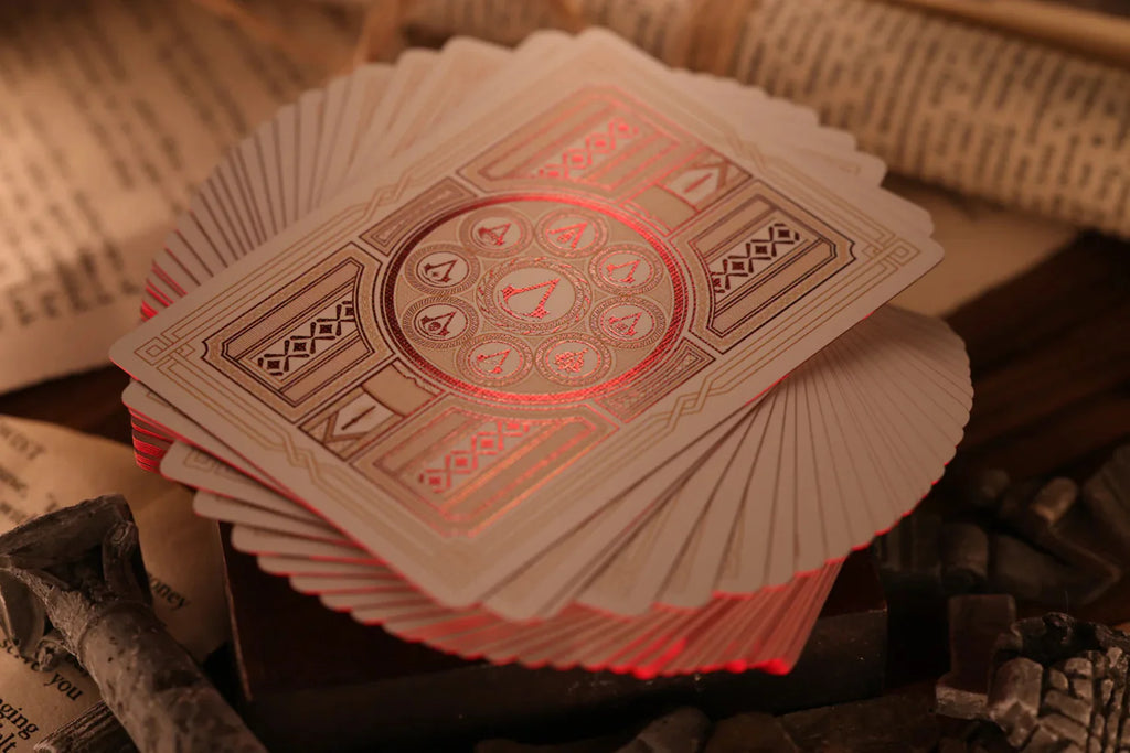 Assassin's Creed Legacy Ver. II Garnet Signature Edition Playing Cards by Room One