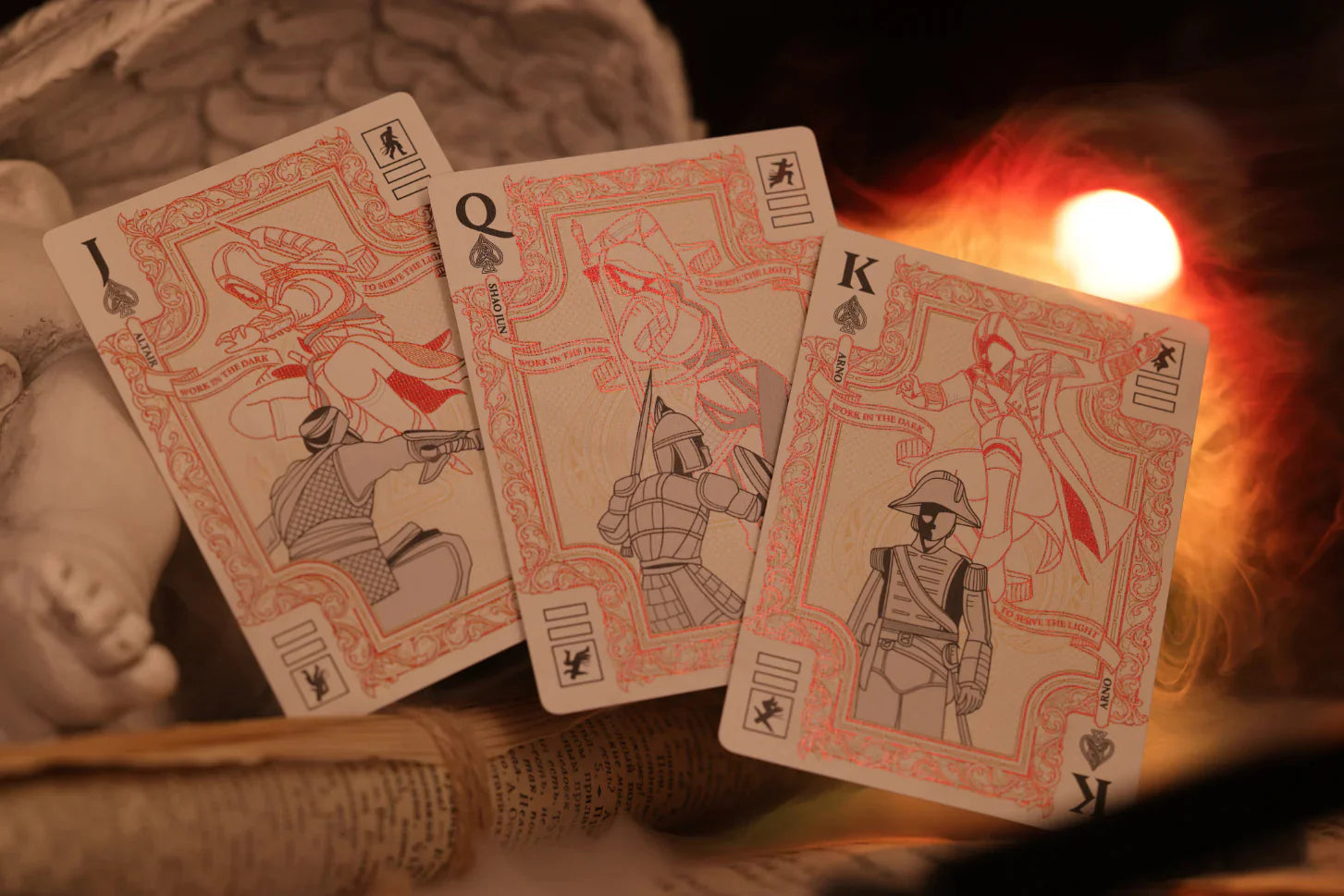 Assassin's Creed Legacy Ver. II Garnet Signature Edition Playing Cards by Room One