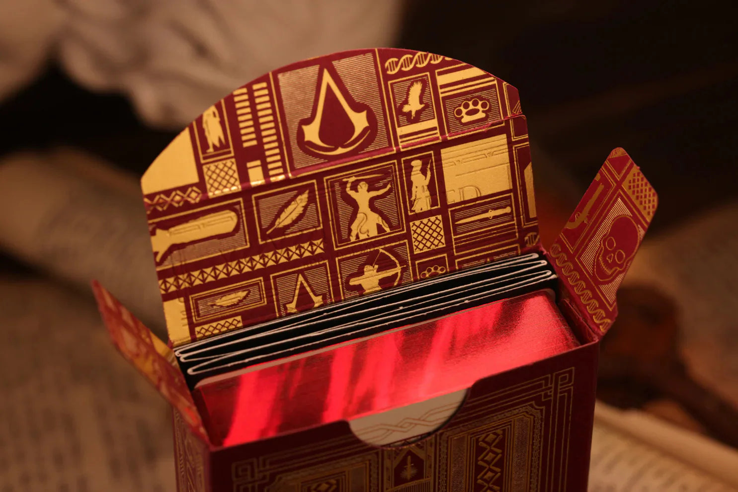 Assassin's Creed Legacy Ver. II Garnet Signature Edition Playing Cards by Room One