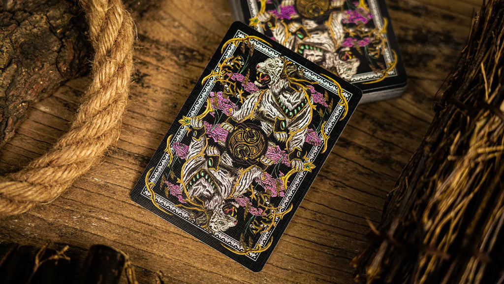White Tiger Playing Cards by ARK