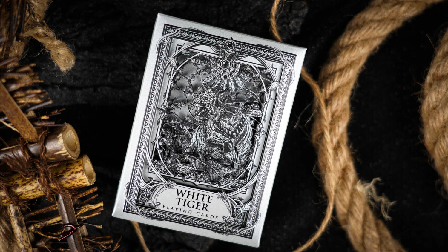 White Tiger Playing Cards by ARK