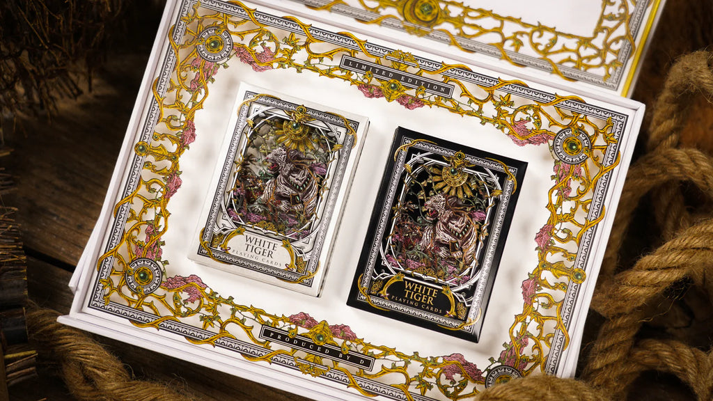 White Tiger Playing Cards by ARK