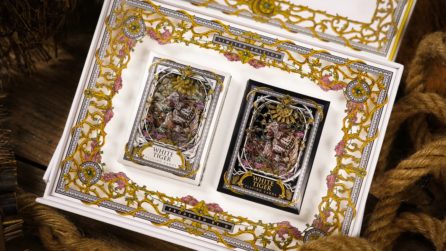 White Tiger Playing Cards by ARK