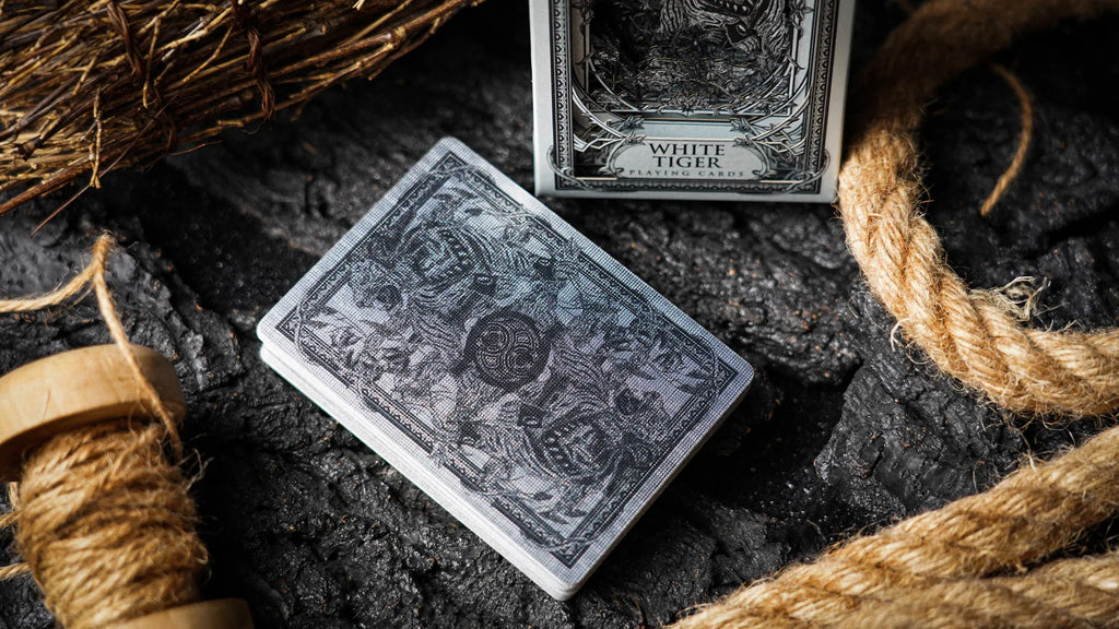 White Tiger Playing Cards by ARK