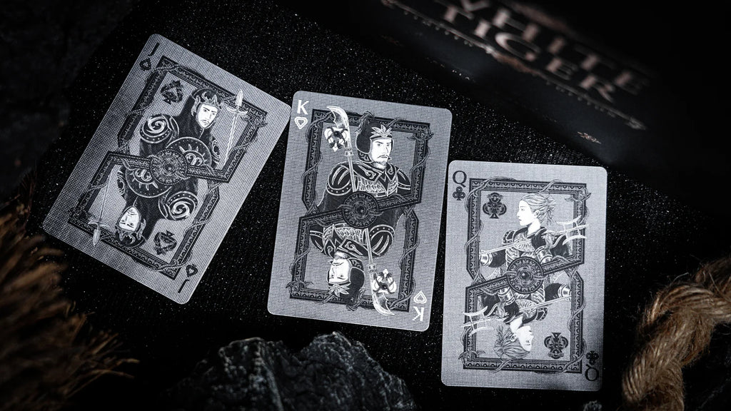 White Tiger Playing Cards by ARK
