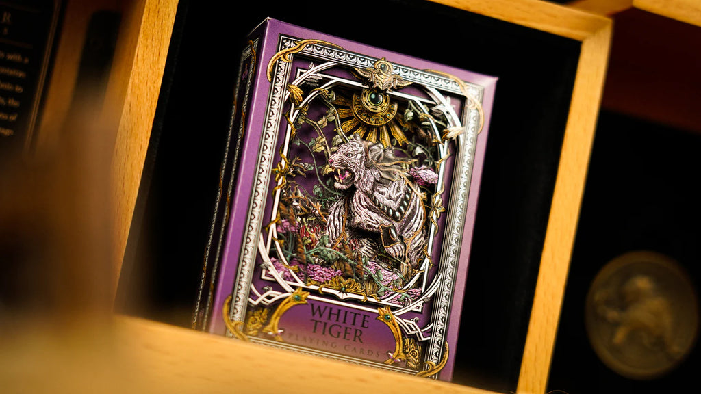 White Tiger Playing Cards by ARK