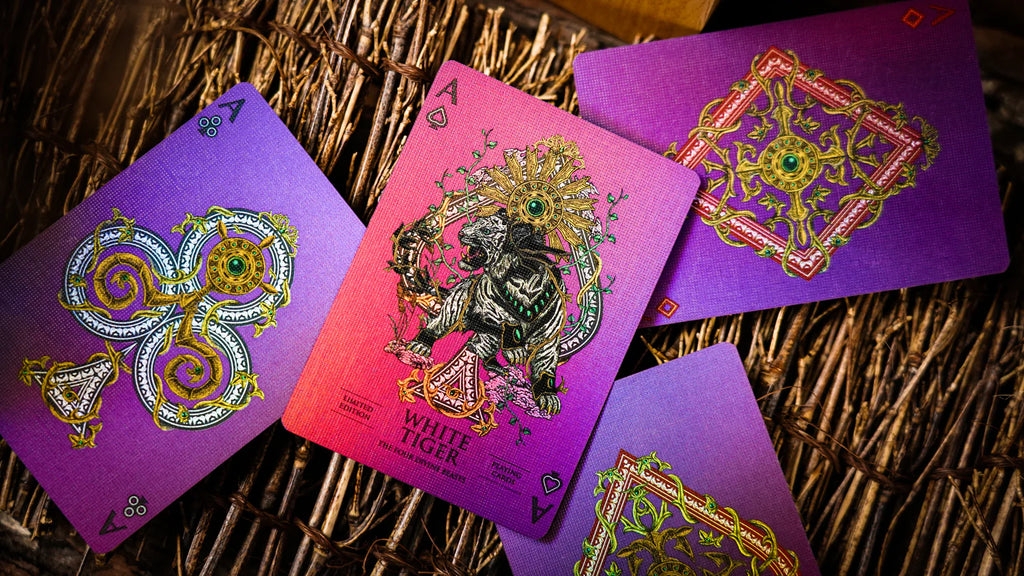 White Tiger Playing Cards by ARK