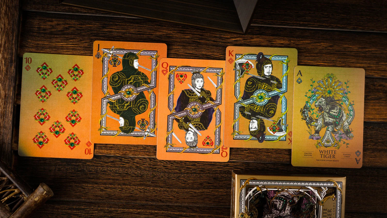 White Tiger Playing Cards by ARK