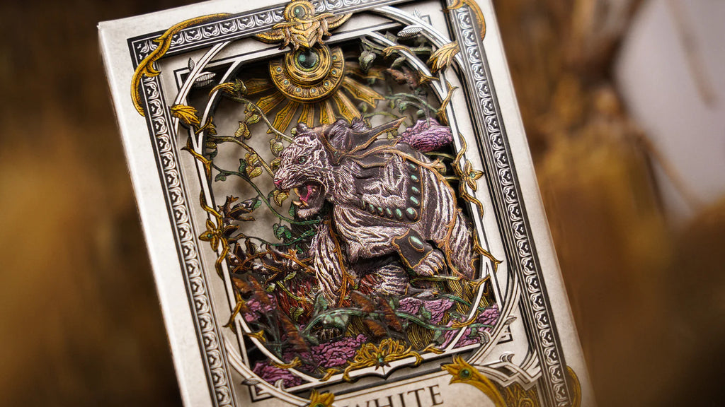 White Tiger Playing Cards by ARK