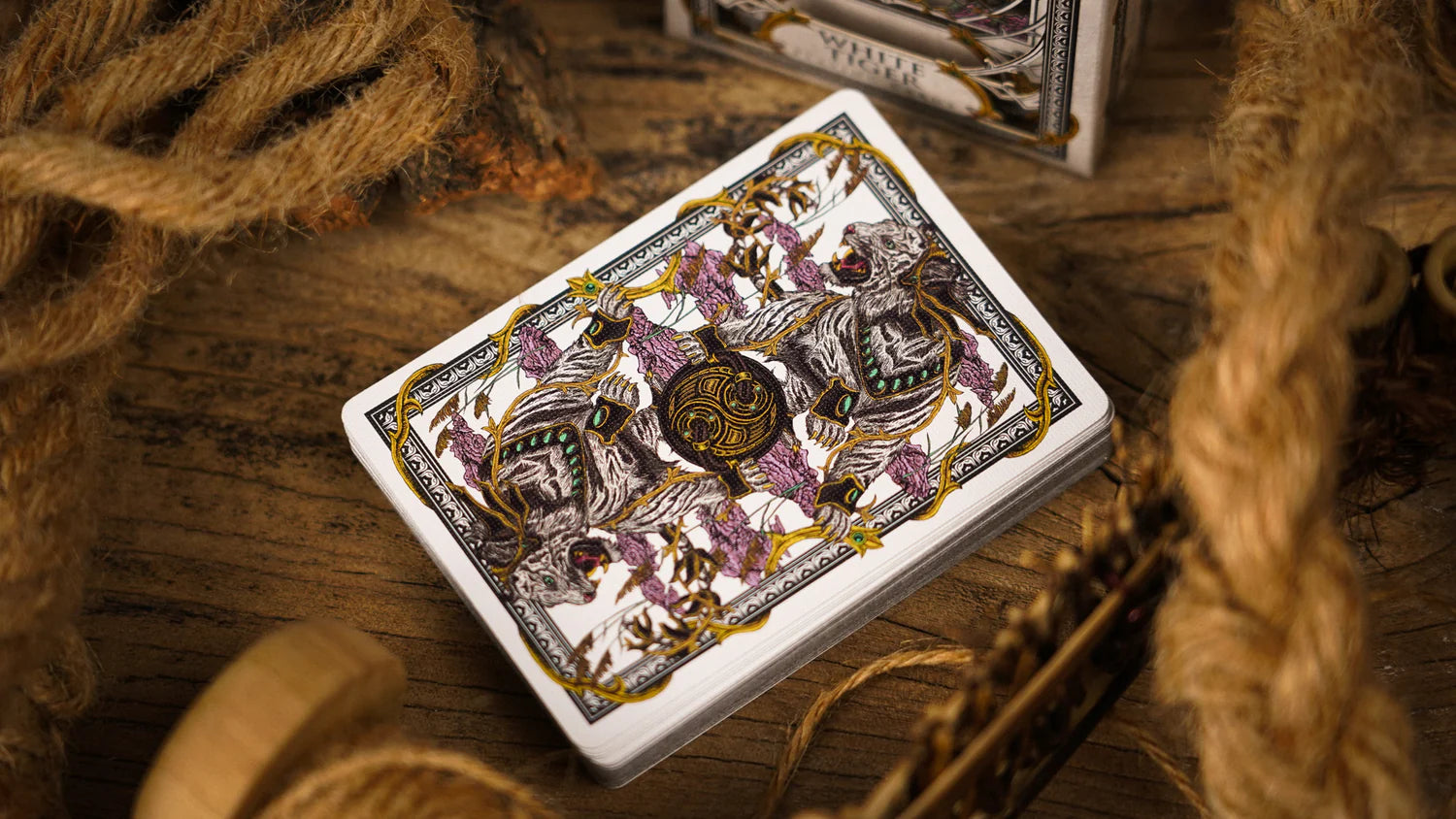 White Tiger Playing Cards by ARK
