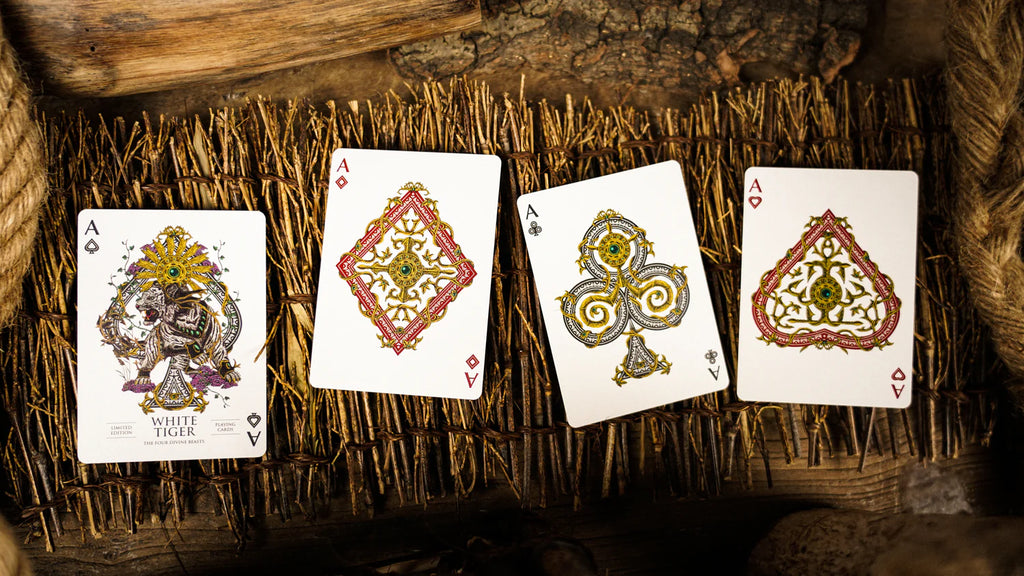 White Tiger Playing Cards by ARK